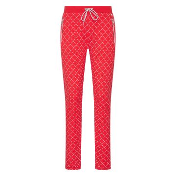 Pants HVS-Macy AOP -  Red