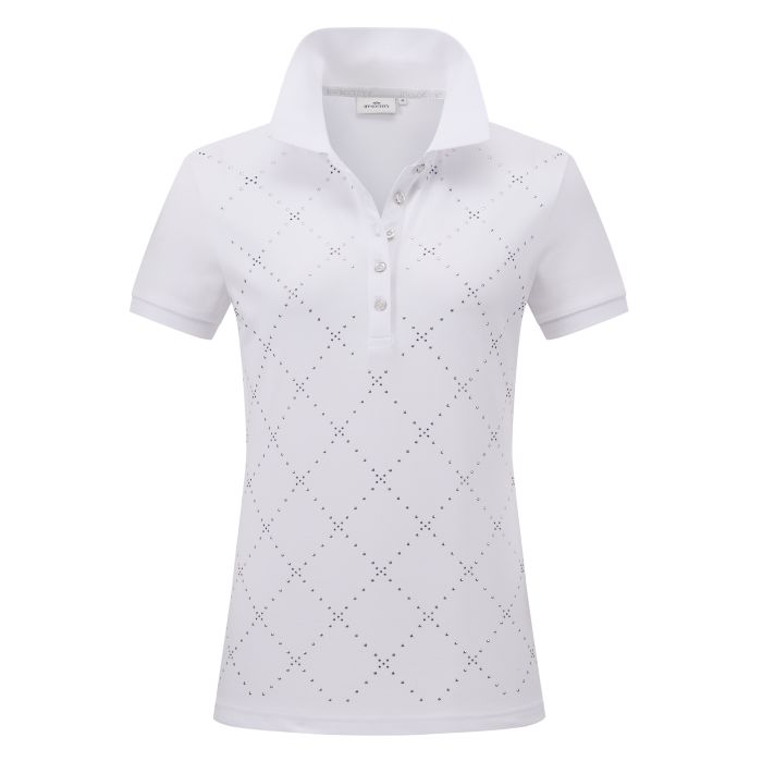 Poloshirt HVSRianne - 0001 - White Poloshirt HVSRianne - 0001 - White