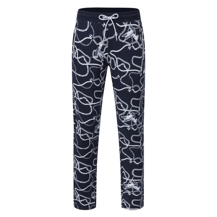 Pants HVSLieke AOP - 5001 - Navy