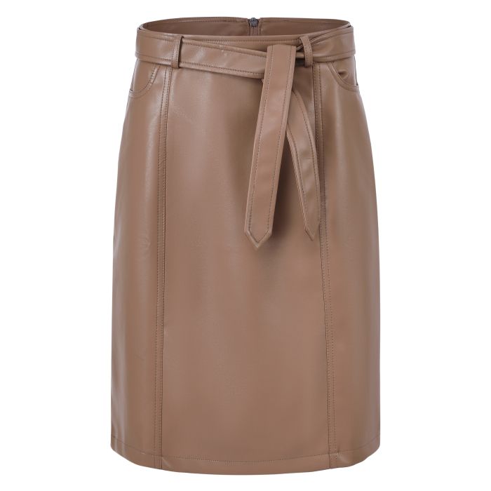 Skirt HVSAlma - 8006 - Dark Taupe