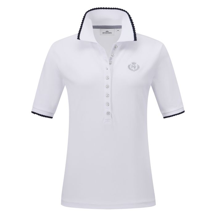 Poloshirt HVSRhode MS - 0001 - White 