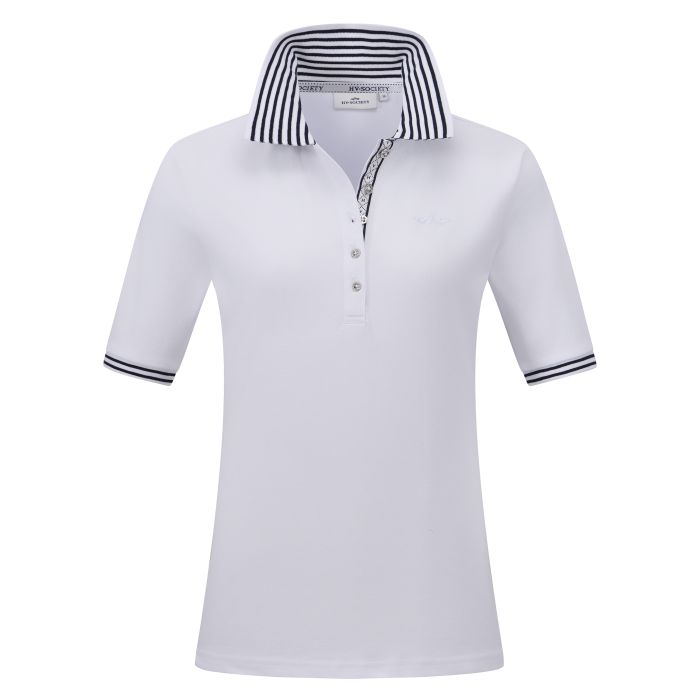 Poloshirt HVSRachel MS - 0001 - White