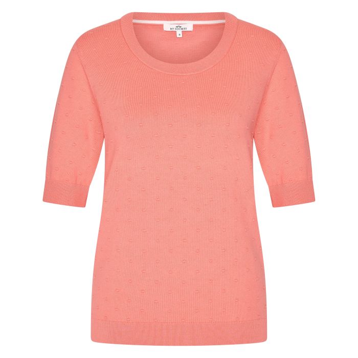 Knitted top HVSJamie - 2040 - Peach