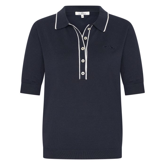Knitted polo HVSJazlyn - 5001 - Navy