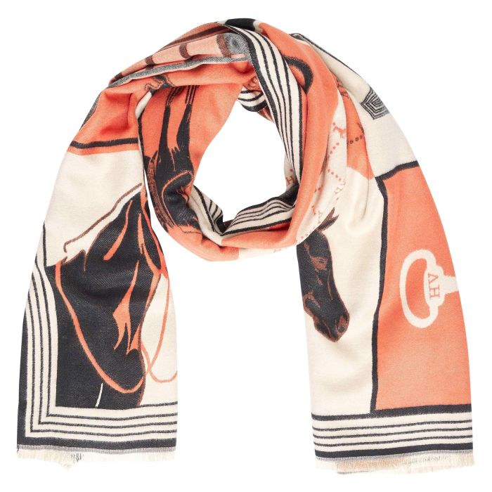 Throw HVSMabel - 2042 - Rustic Orange