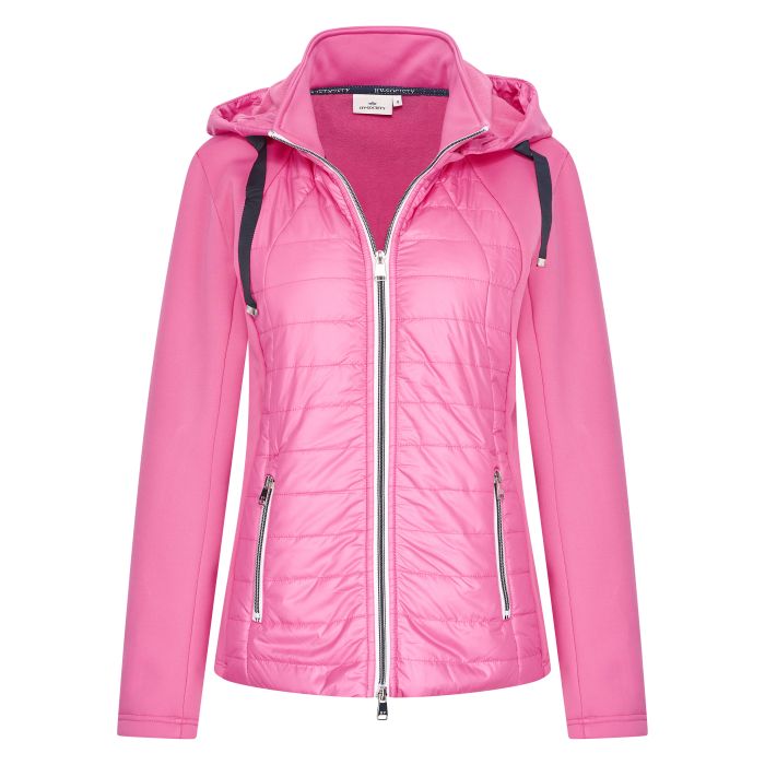 Hooded cardigan HVSEllys - 3008 - Bright Pink