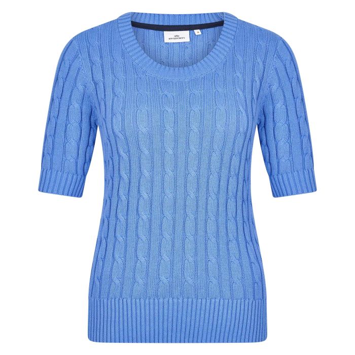 Knitted pullover HVSPaige - 5000 - Blue