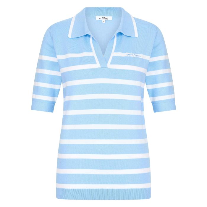 Knitted top HVSRiver - 5045 - Lightblue