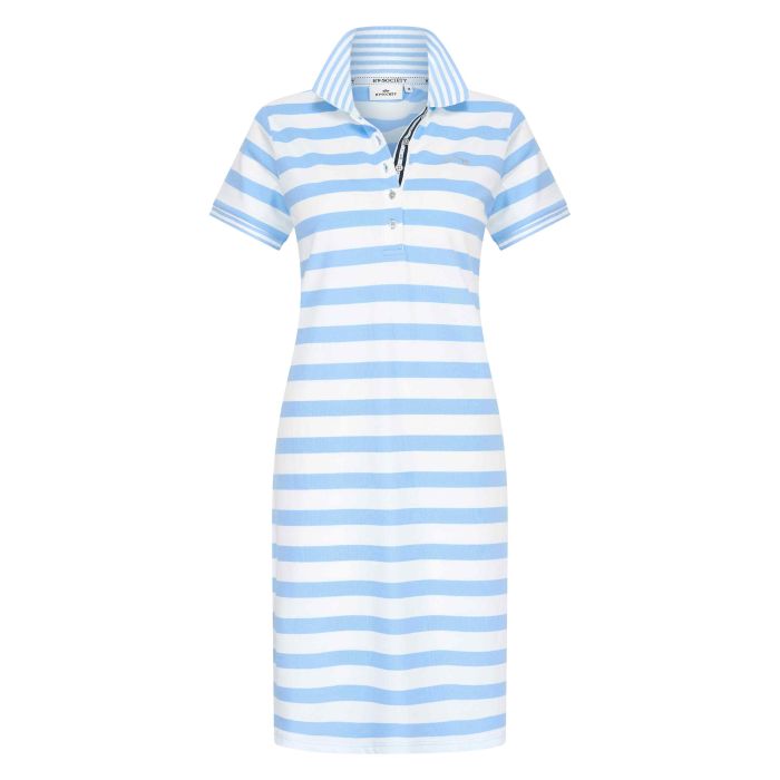 Polo dress HVSAva - 5045 - Lightblue