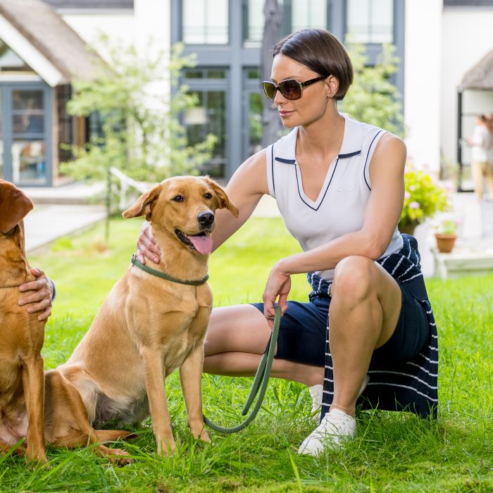 Knitted polo HVSKiara - 0001 - White Knitted polo HVSKiara - 0001 - White