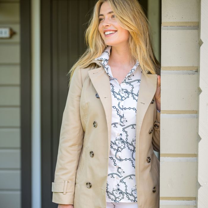 Blouse HVSSawyer - 0039 - HV White AOP