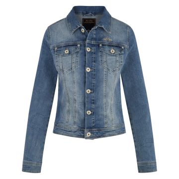 Denim jacket HVS-Aniek -  Denim Blue