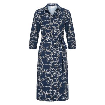Dress HVSMicah -  Navy AOP