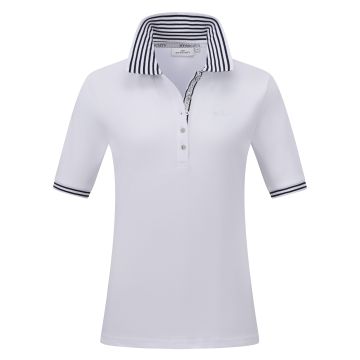 Poloshirt HVS-Rachel MS -  White
