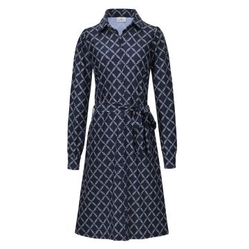 Dress HVS-Daphne -  Navy AOP