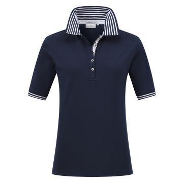 Poloshirt HVS-Rachel MS -  Navy