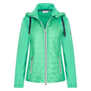 Hooded cardigan HVSEllys -  Leaf Green