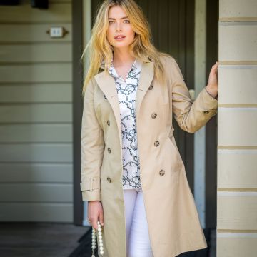 Trenchcoat HVSCynthia -  Sand