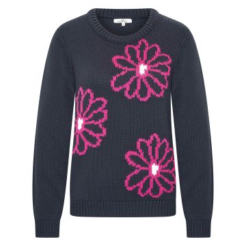 Pullover HVS-Viola -  Navy