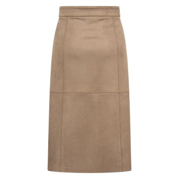 Skirt HVSMona -  Dark Taupe