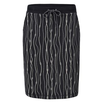 Skirt HVS-Marie -  Black AOP