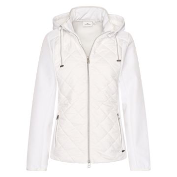 Tech fleece cardigan HVS-Dewie -  White