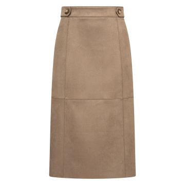 Skirt HVSMona -  Dark Taupe