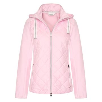 Tech fleece cardigan HVS-Dewie -  Light Pink