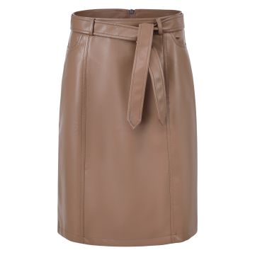 Skirt HVSAlma -  Dark Taupe