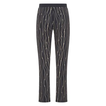 Pants HVS-Lucia -  Black AOP