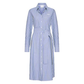 Dress HVSAniya -  Navy-White