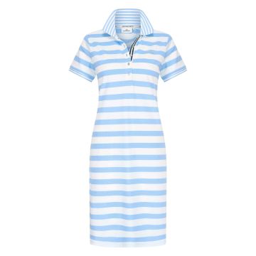Polo dress HVSAva -  Lightblue
