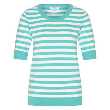 Knitted top HVS-Katie -  Turquoise