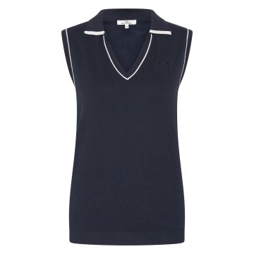 Knitted polo HVS-Kiara -  Navy
