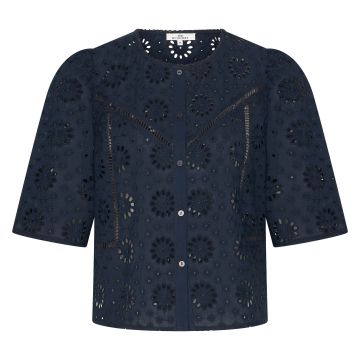 Blouse HVS-Fanny -  Navy