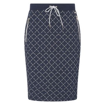 Skirt HVS-Marin AOP -  Navy