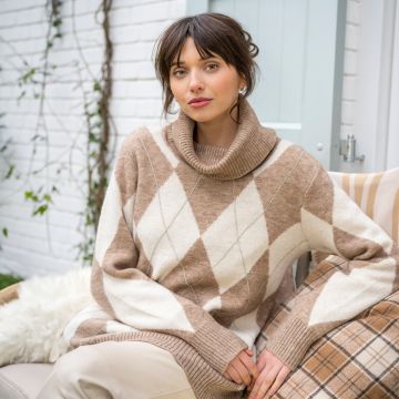 Pullover HVSMiya -  Light Taupe