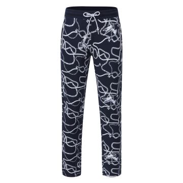 Pants HVSLieke AOP -  Navy