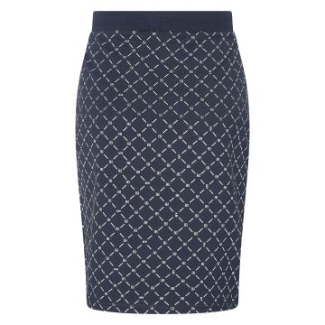 Skirt HVS-Marin AOP -  Navy